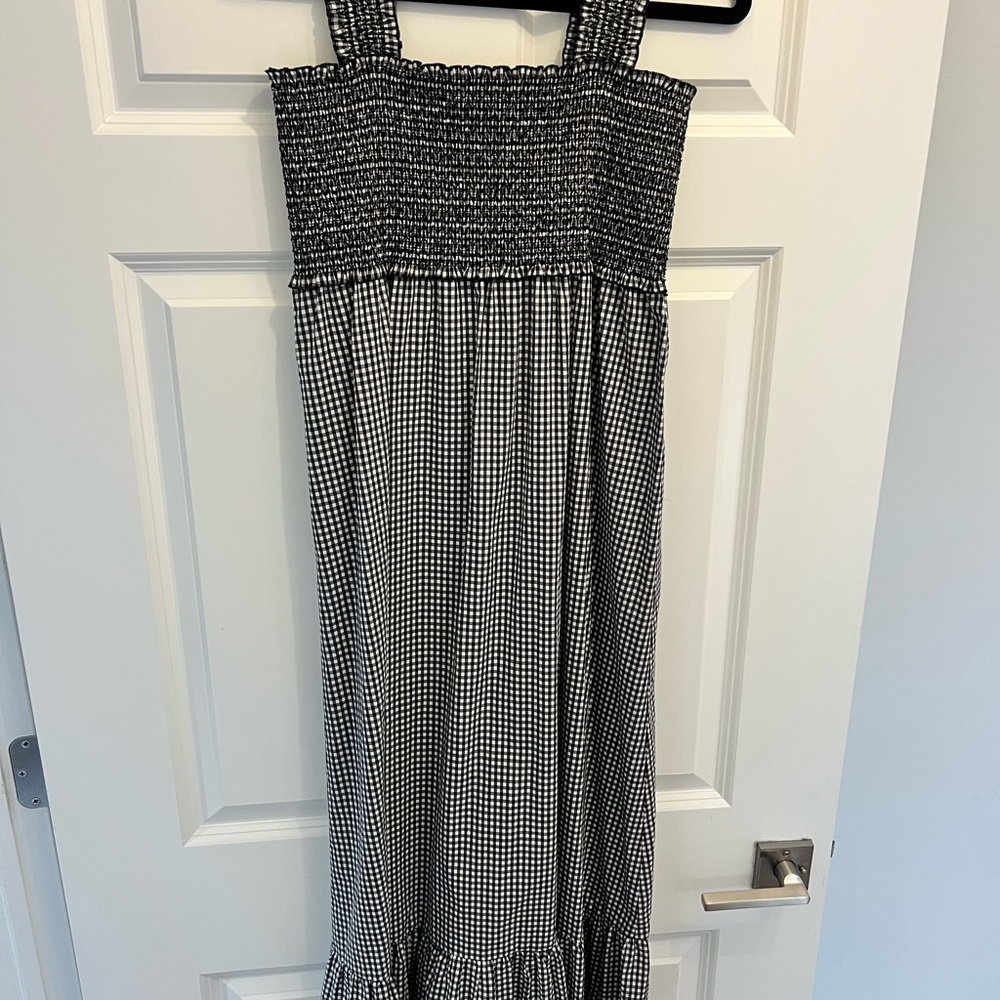 Rails Black and White Maxi Dress